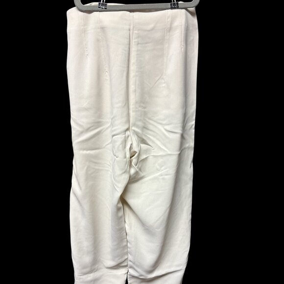Lush - Vicinity Pocketed High Rise Trousers - Bone - Small - NWT - Picture 2 of 3